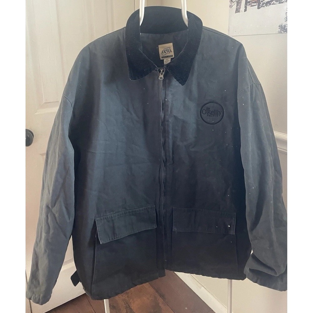 AKWA Quality Wear Winter Coat. " The O' Reilly Factor". Corduroy Collar 2XLg